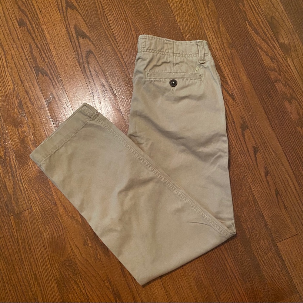 American Eagle Relaxed Straight Khakis